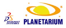 Dassault Systèmes Planetarium Logo